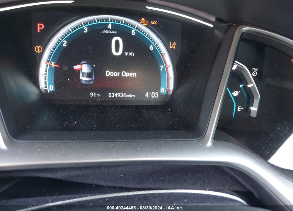 2020 HONDA CIVIC EX-L VIN: 19XFC1F7XLE215277