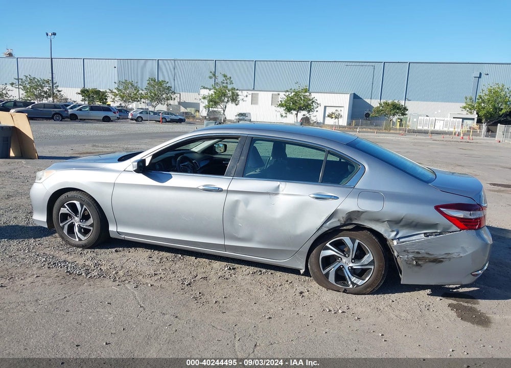 2016 HONDA ACCORD LX VIN: 1HGCR2F34GA155592