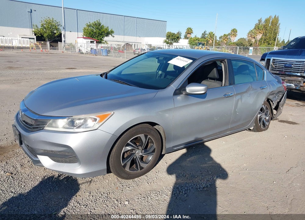 2016 HONDA ACCORD LX VIN: 1HGCR2F34GA155592