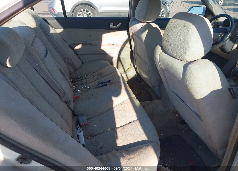2006 HYUNDAI SONATA GLS V6/LX V6 VIN: 5NPEU46F76H071298