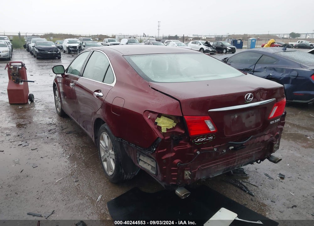 2007 LEXUS ES 350 VIN: JTHBJ46G372029619