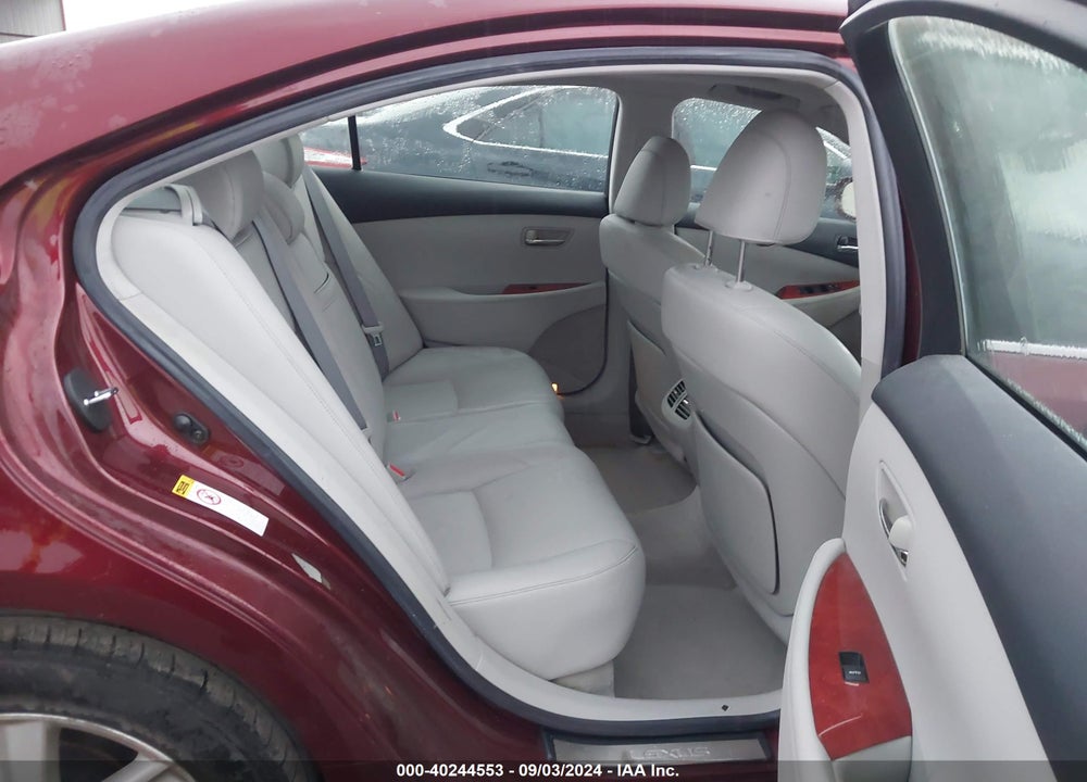 2007 LEXUS ES 350 VIN: JTHBJ46G372029619
