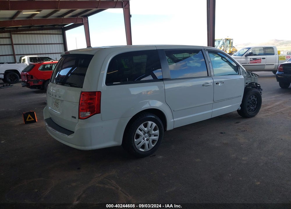 2015 DODGE GRAND CARAVAN SE VIN: 2C4RDGBG5FR648768