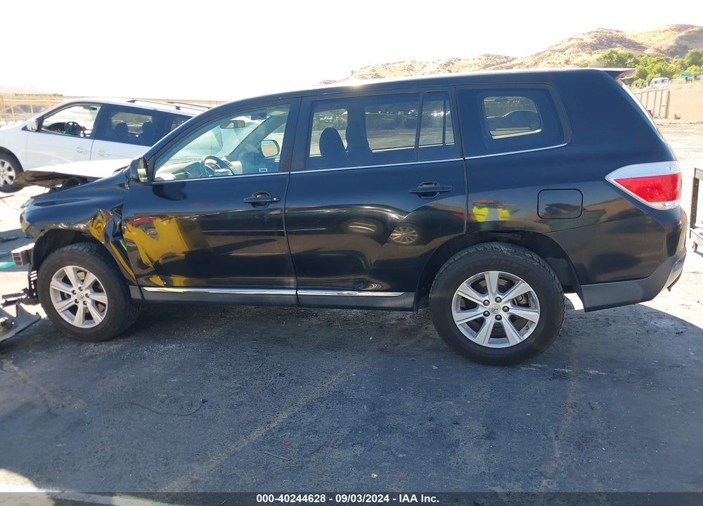 2012 TOYOTA HIGHLANDER VIN: 5TDZA3EHXCS023386