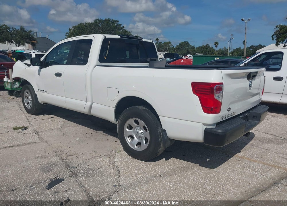 2021 NISSAN TITAN KING CAB S 4X2 VIN: 1N6AA1CE9MN511761