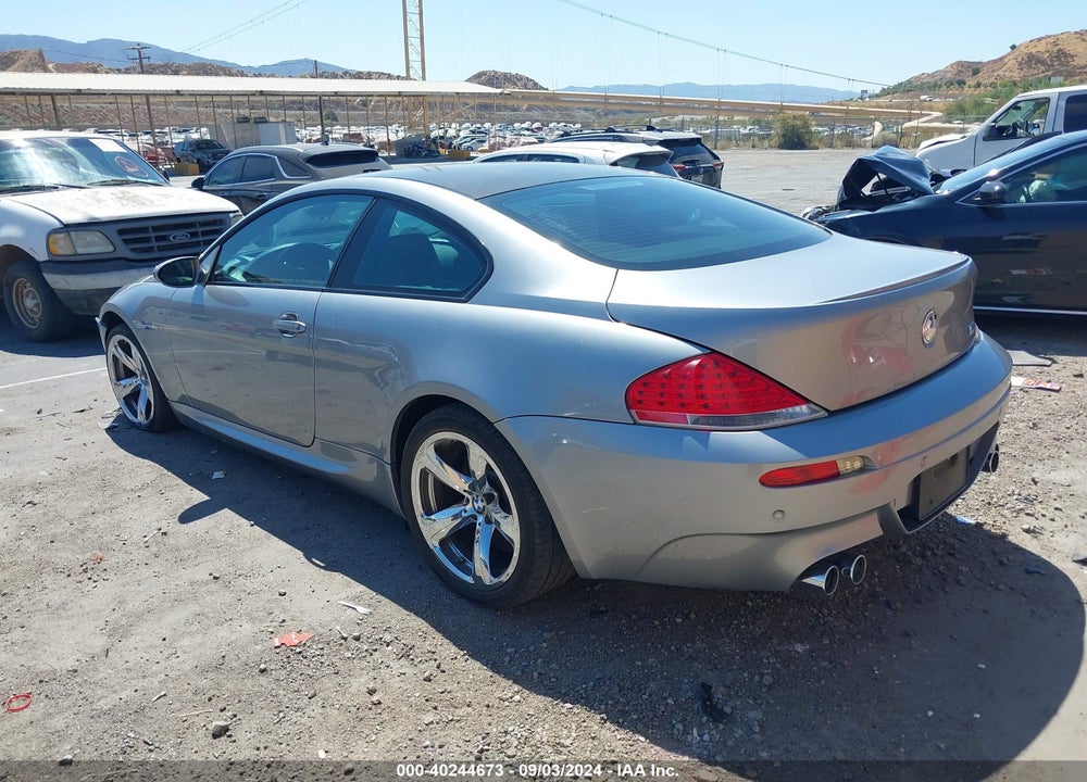 2006 BMW M6 VIN: WBSEH93496B797629
