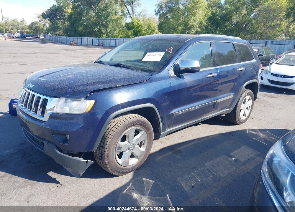 2012 JEEP GRAND CHEROKEE LAREDO VIN: 1C4RJFAG9CC297422