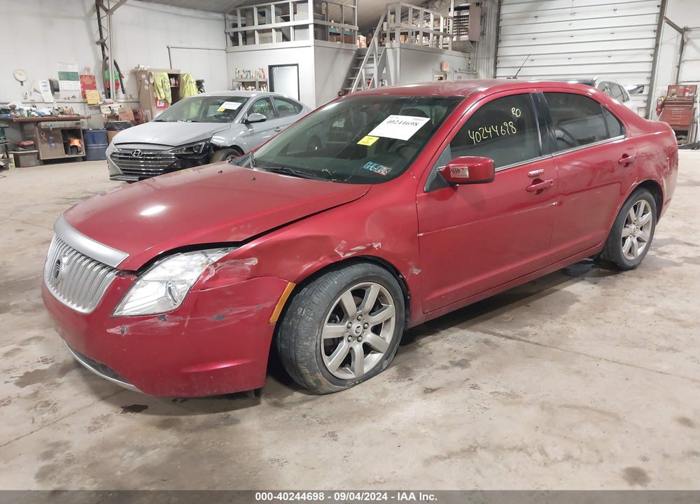 2010 MERCURY MILAN PREMIER VIN: 3MEHM0JGXAR658492