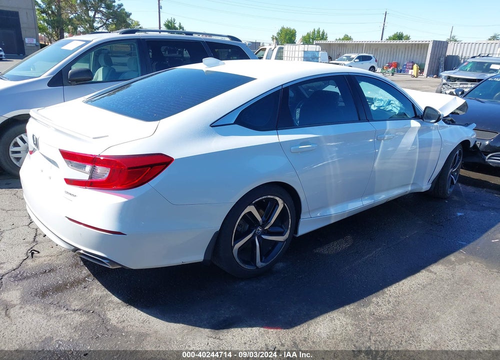 2018 HONDA ACCORD SPORT VIN: 1HGCV1F33JA028510