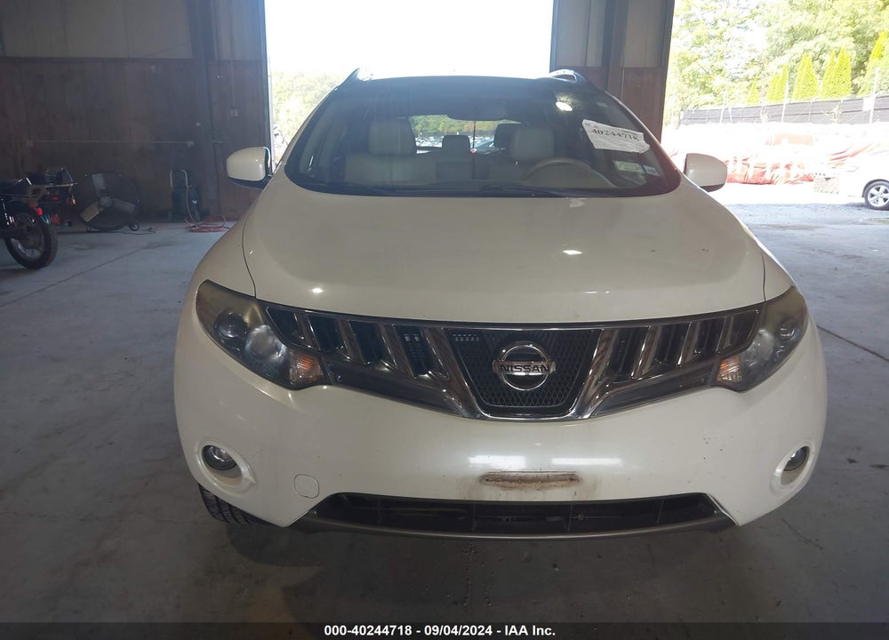 2010 NISSAN MURANO SL VIN: JN8AZ1MW3AW137726