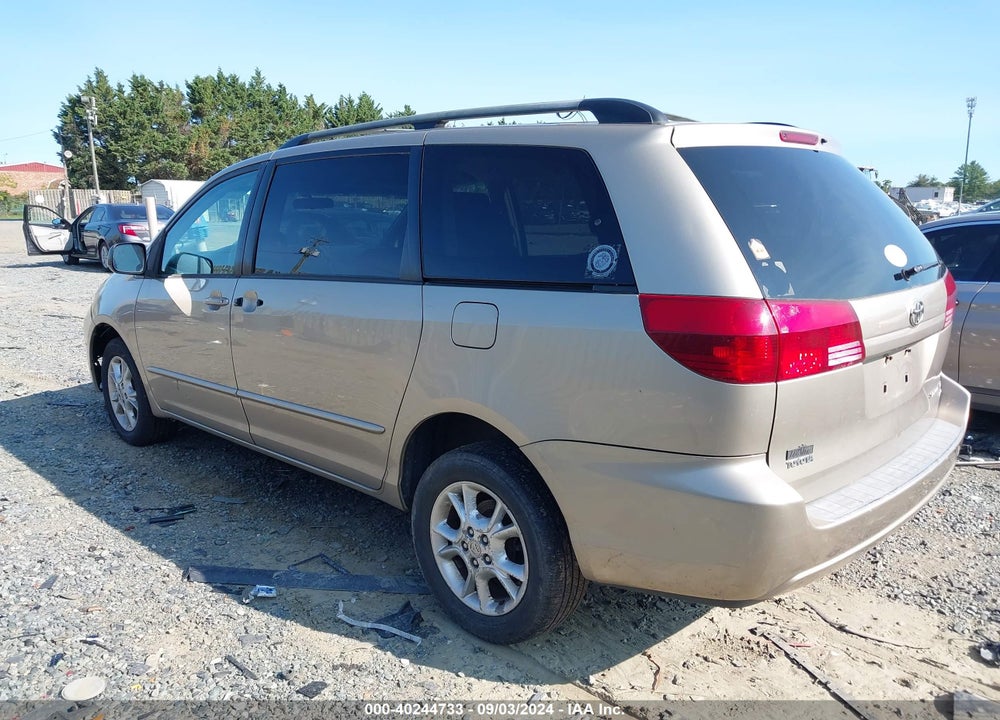 2005 TOYOTA SIENNA LE VIN: 5TDBA23C35S053626