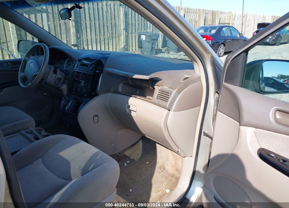 2005 TOYOTA SIENNA LE VIN: 5TDBA23C35S053626