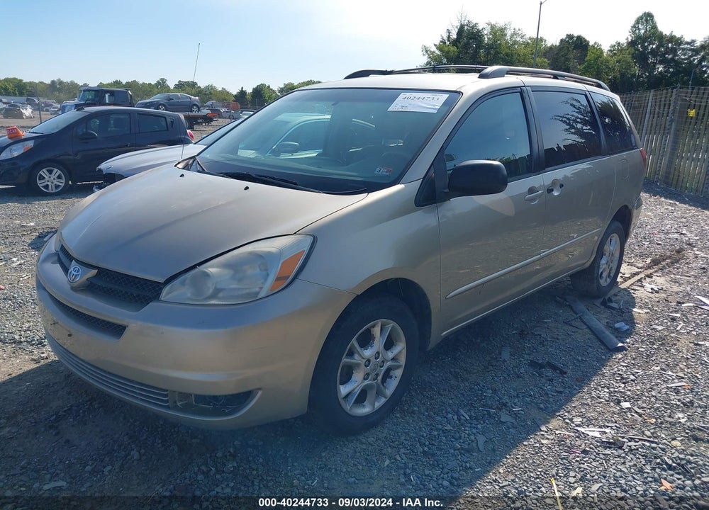 2005 TOYOTA SIENNA LE VIN: 5TDBA23C35S053626
