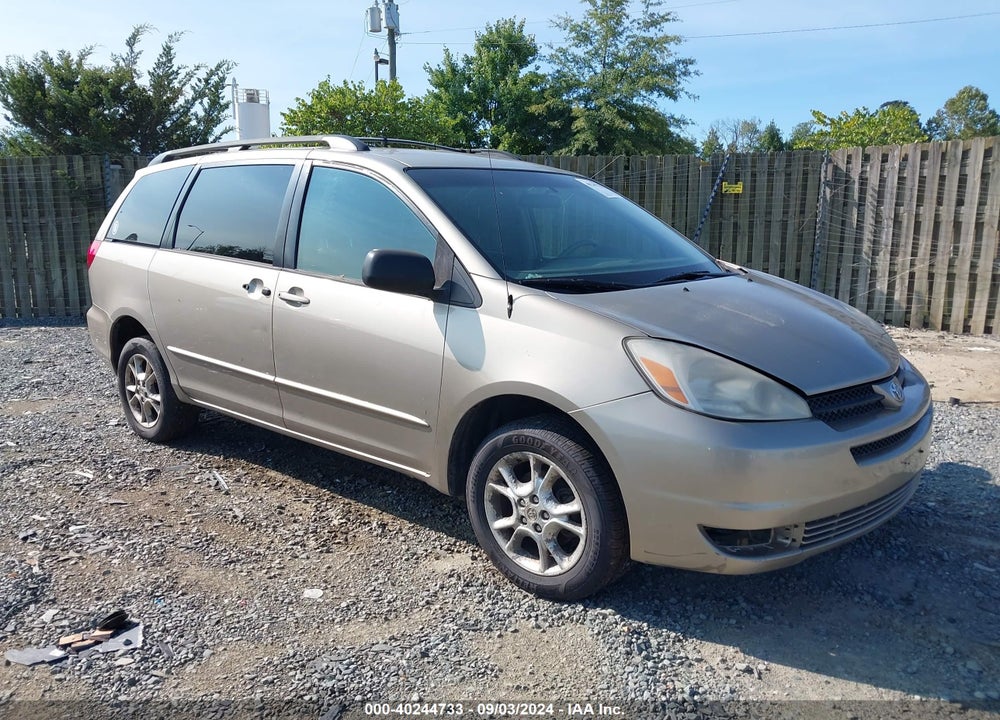 2005 TOYOTA SIENNA LE VIN: 5TDBA23C35S053626
