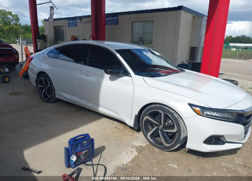 2022 HONDA ACCORD SPORT VIN: 1HGCV1F36NA105585