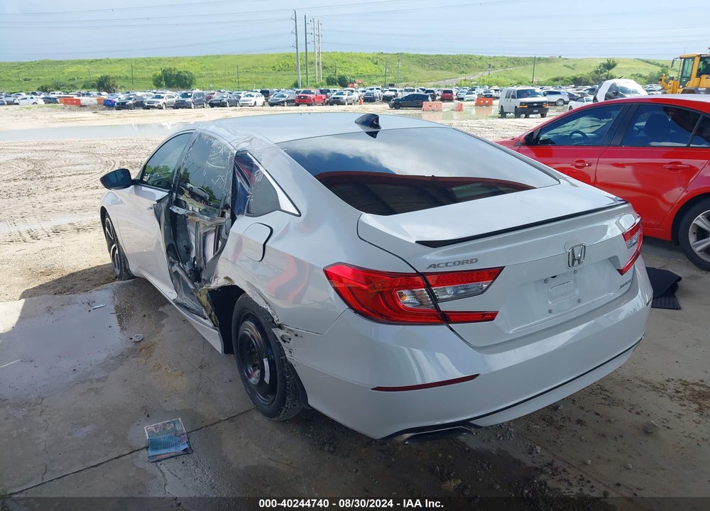 2022 HONDA ACCORD SPORT VIN: 1HGCV1F36NA105585