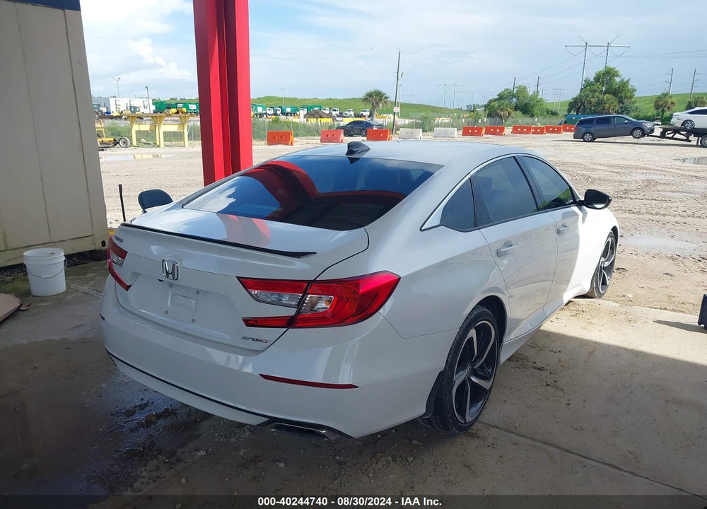 2022 HONDA ACCORD SPORT VIN: 1HGCV1F36NA105585