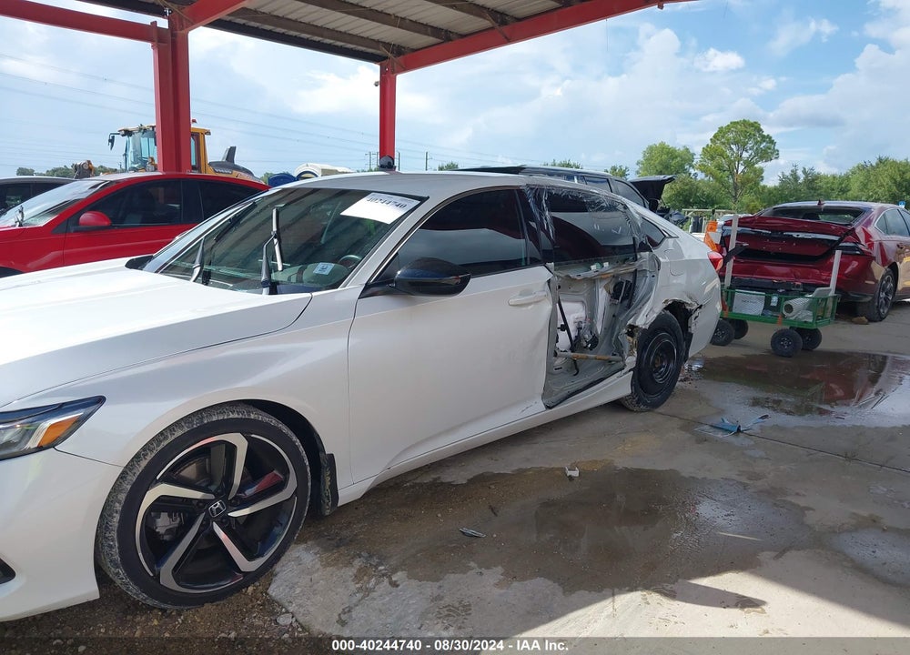 2022 HONDA ACCORD SPORT VIN: 1HGCV1F36NA105585