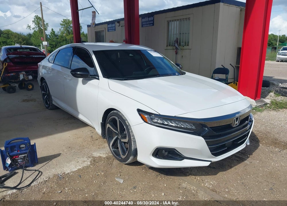 2022 HONDA ACCORD SPORT VIN: 1HGCV1F36NA105585