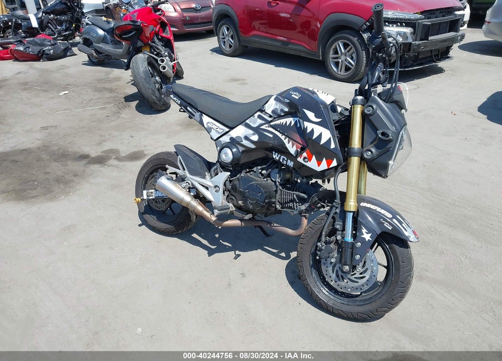 2014 HONDA GROM VIN: MLHJC6117E5007699