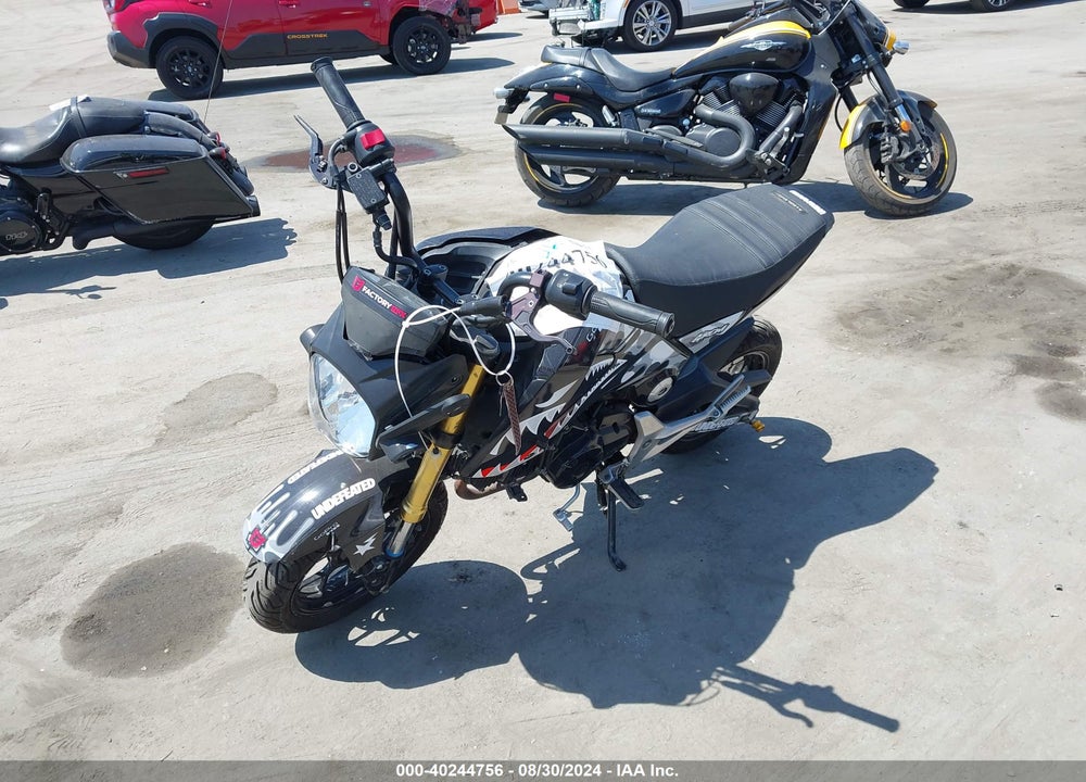2014 HONDA GROM VIN: MLHJC6117E5007699