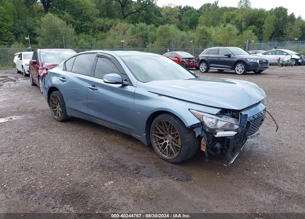 2018 INFINITI Q50 3.0T LUXE VIN: JN1EV7AR4JM442029