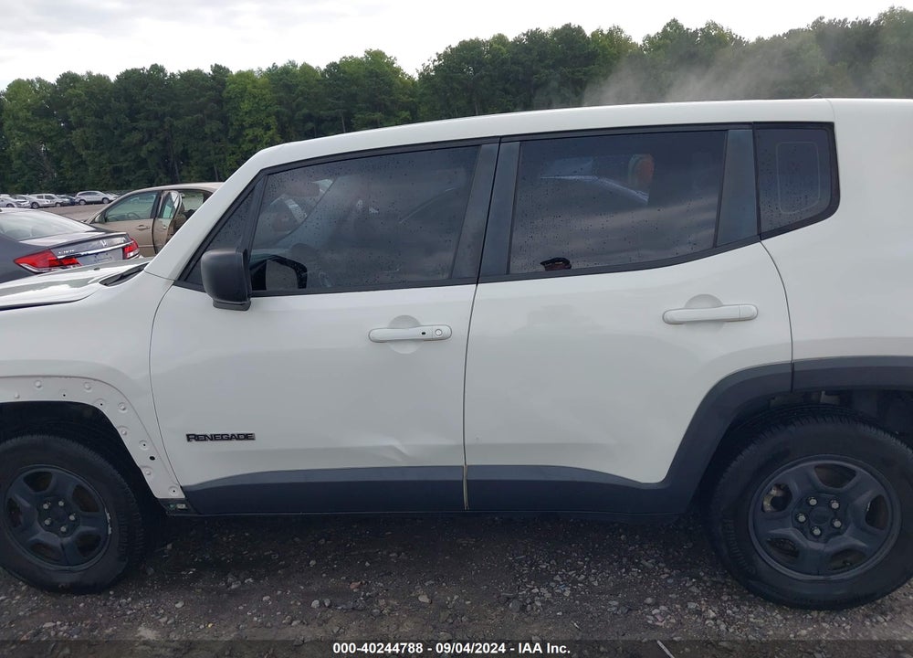 2017 JEEP RENEGADE SPORT 4X4 VIN: ZACCJBAB9HPE76890