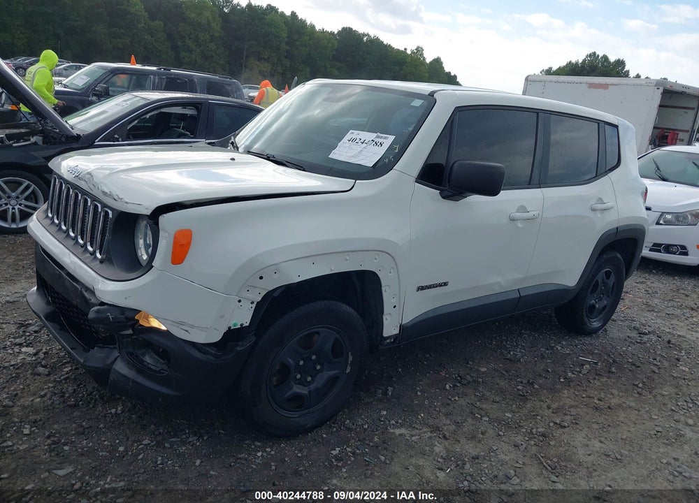 2017 JEEP RENEGADE SPORT 4X4 VIN: ZACCJBAB9HPE76890