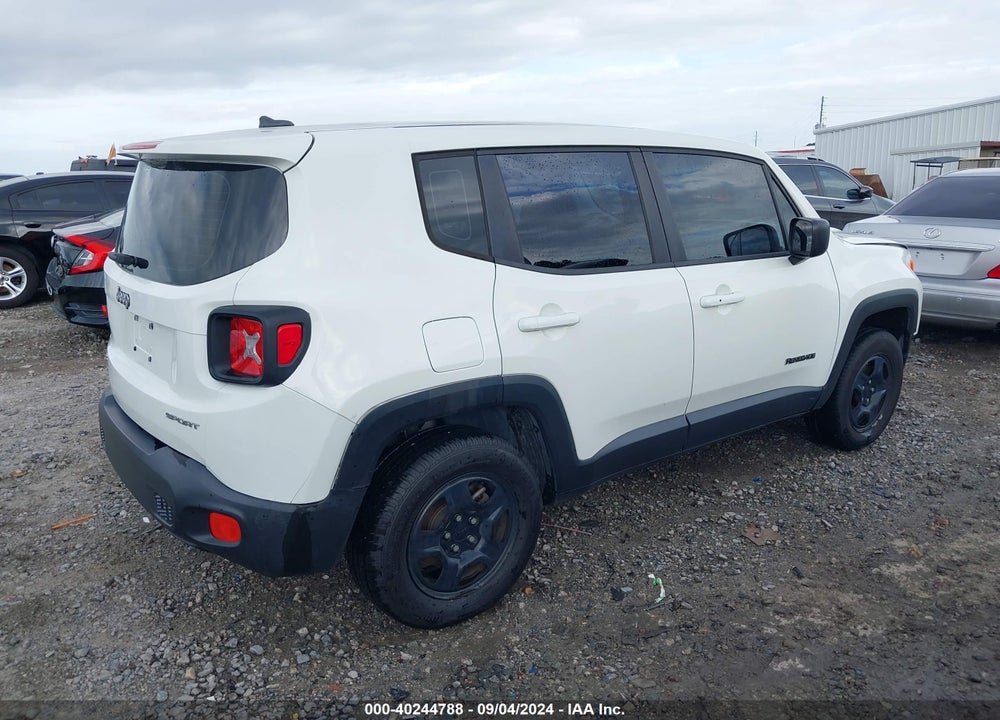 2017 JEEP RENEGADE SPORT 4X4 VIN: ZACCJBAB9HPE76890