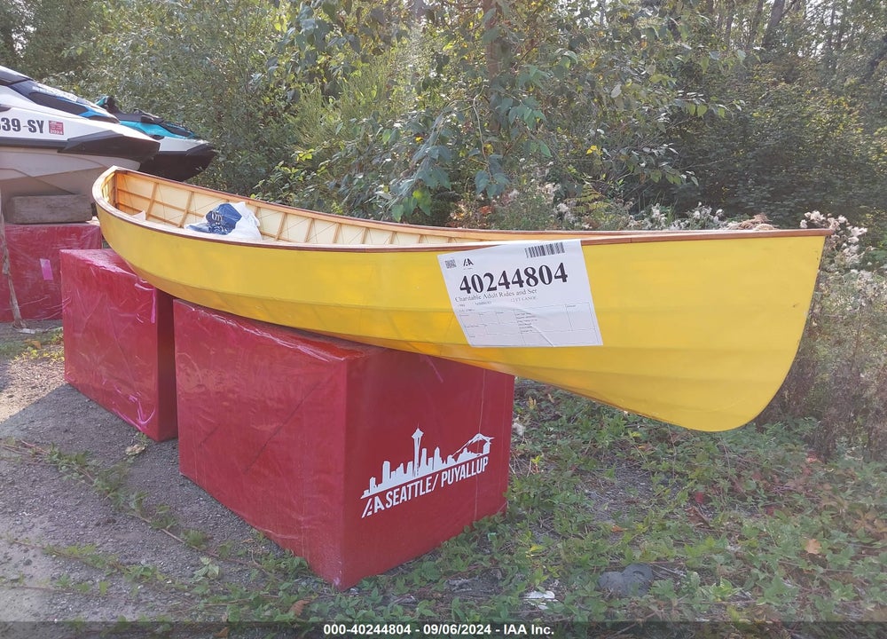 1996 HOMEMADE 12 FT CANOE VIN: 078812