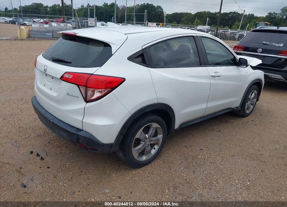 2016 HONDA HR-V LX VIN: 3CZRU5H31GM752850