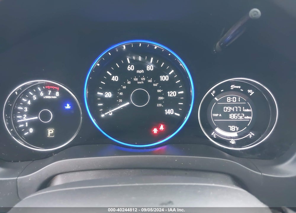 2016 HONDA HR-V LX VIN: 3CZRU5H31GM752850