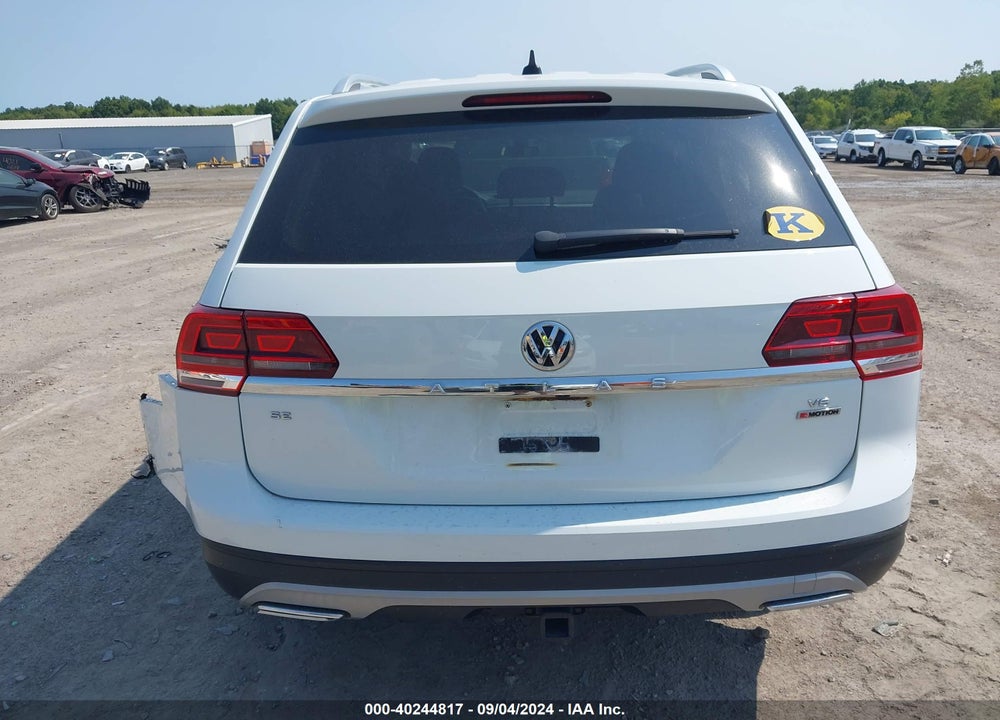 2019 VOLKSWAGEN ATLAS 3.6L V6 SE W/TECHNOLOGY VIN: 1V2UR2CA2KC504475
