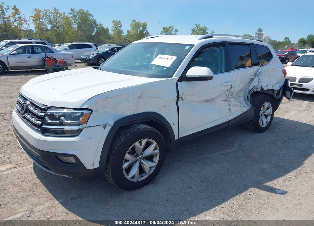 2019 VOLKSWAGEN ATLAS 3.6L V6 SE W/TECHNOLOGY VIN: 1V2UR2CA2KC504475