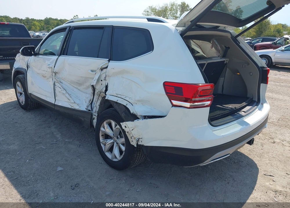 2019 VOLKSWAGEN ATLAS 3.6L V6 SE W/TECHNOLOGY VIN: 1V2UR2CA2KC504475
