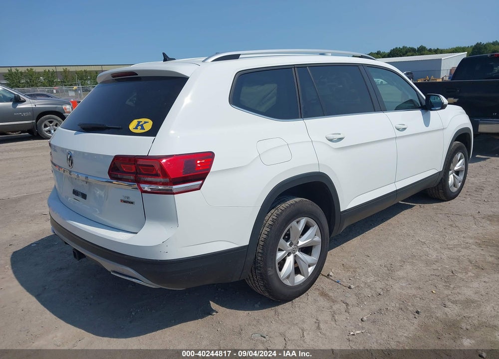 2019 VOLKSWAGEN ATLAS 3.6L V6 SE W/TECHNOLOGY VIN: 1V2UR2CA2KC504475