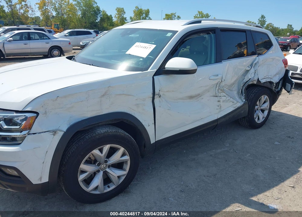 2019 VOLKSWAGEN ATLAS 3.6L V6 SE W/TECHNOLOGY VIN: 1V2UR2CA2KC504475