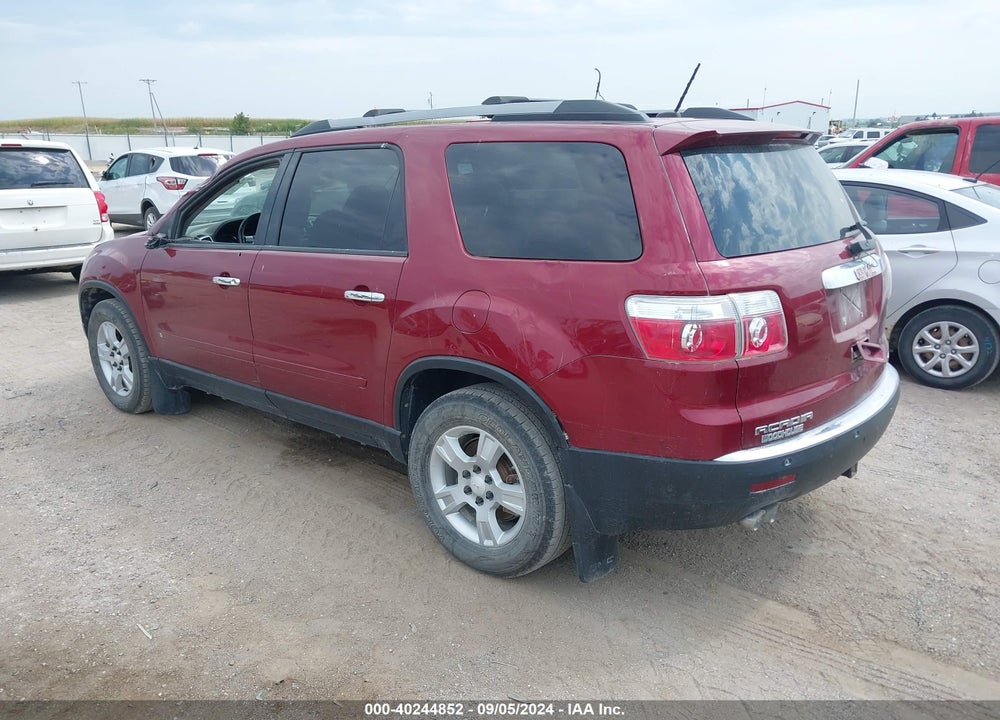 2010 GMC ACADIA SLE VIN: 1GKLVLED9AJ176041