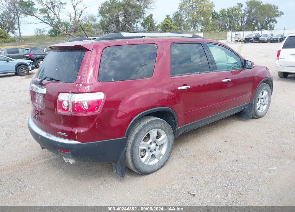 2010 GMC ACADIA SLE VIN: 1GKLVLED9AJ176041