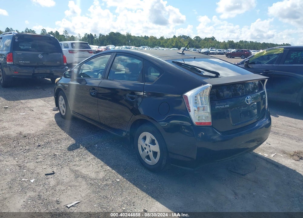 2010 TOYOTA PRIUS II VIN: JTDKN3DUXA1305591