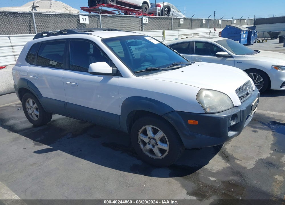2005 HYUNDAI TUCSON VIN: KM8JN12D65U169902