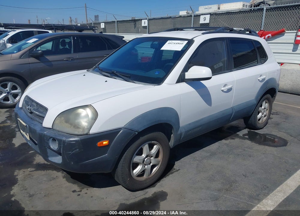 2005 HYUNDAI TUCSON VIN: KM8JN12D65U169902