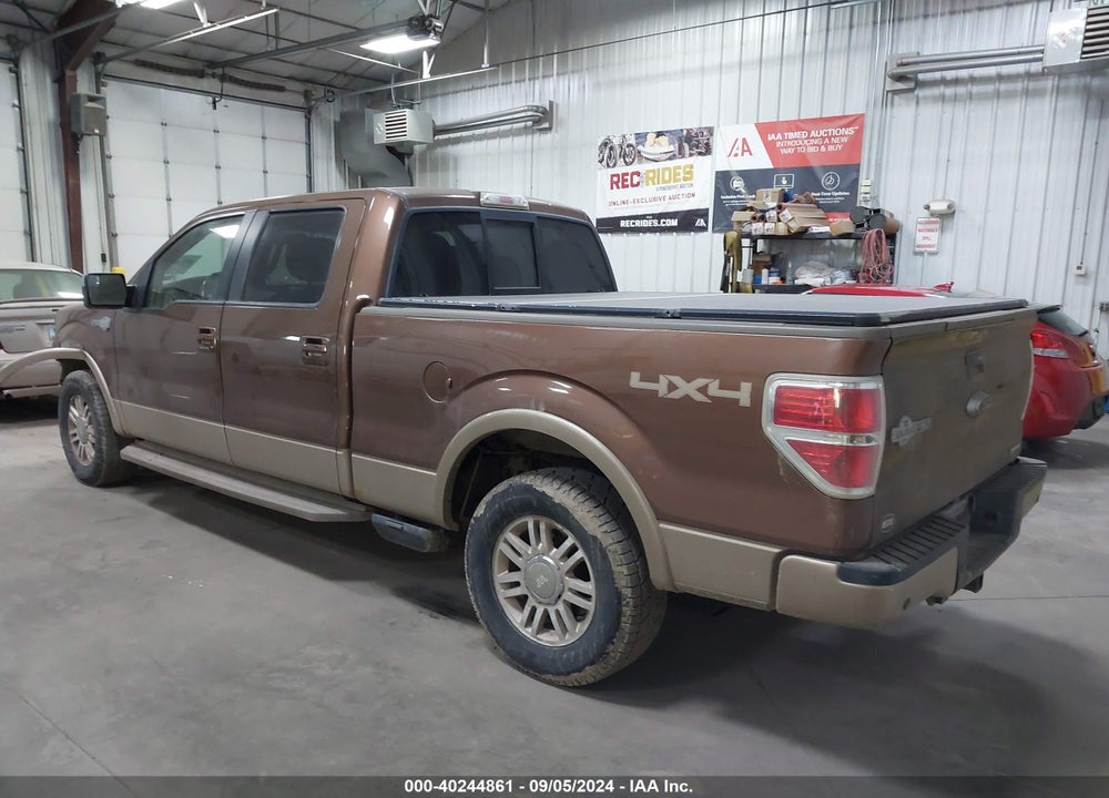2011 FORD F-150 KING RANCH VIN: 1FTFW1EF2BKD89601