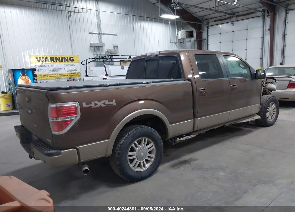 2011 FORD F-150 KING RANCH VIN: 1FTFW1EF2BKD89601
