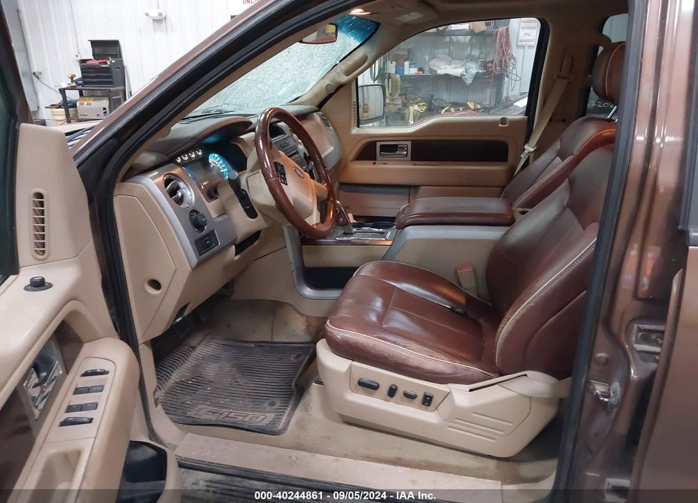 2011 FORD F-150 KING RANCH VIN: 1FTFW1EF2BKD89601