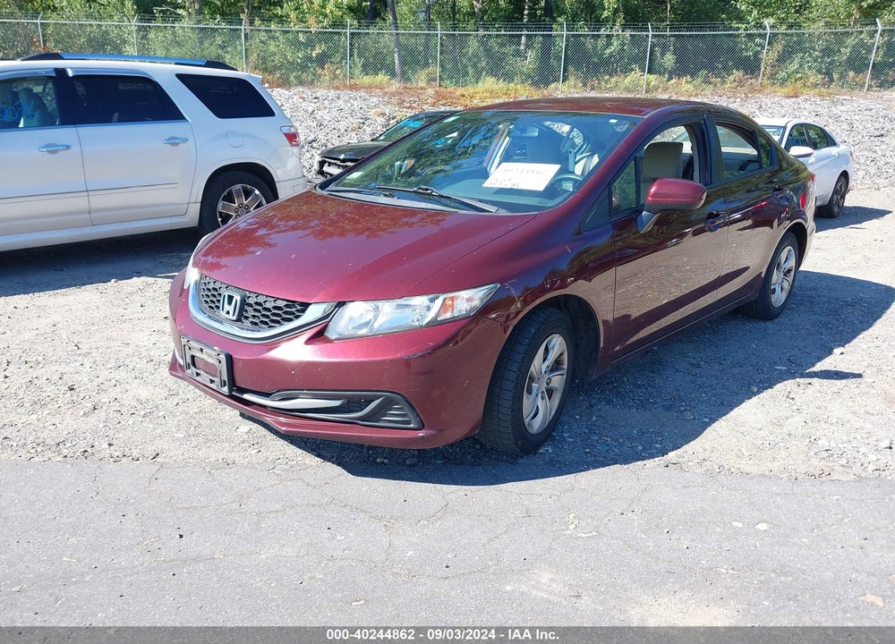 2015 HONDA CIVIC LX VIN: 19XFB2F57FE268112
