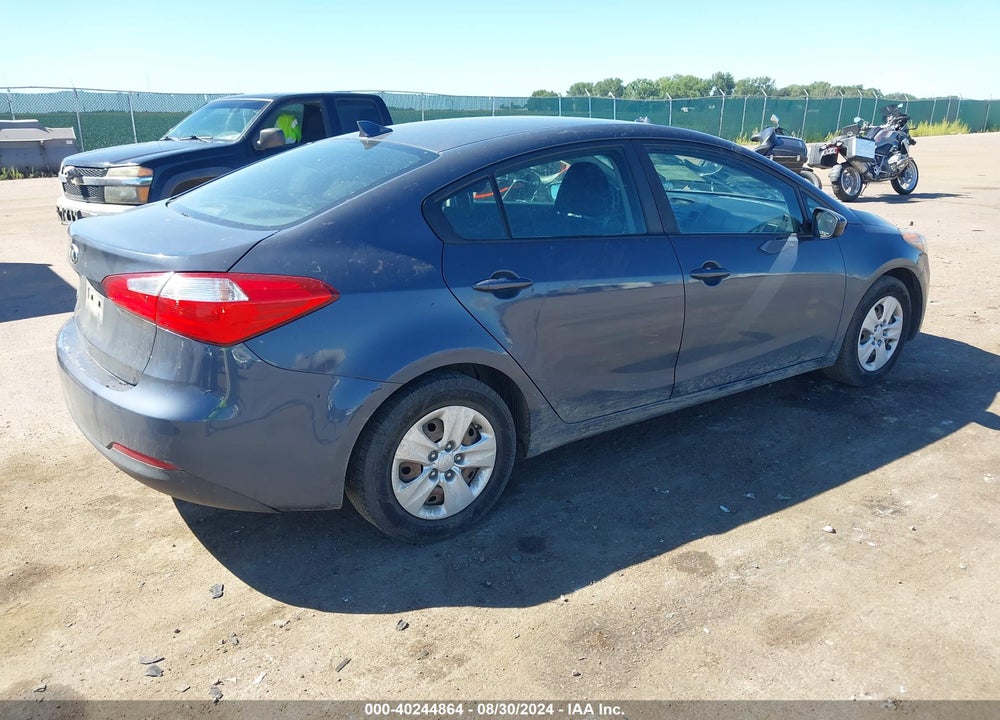 2016 KIA FORTE LX VIN: KNAFK4A68G5610558
