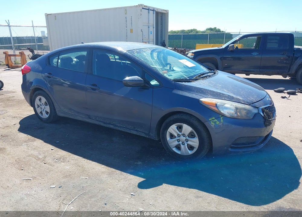 2016 KIA FORTE LX VIN: KNAFK4A68G5610558