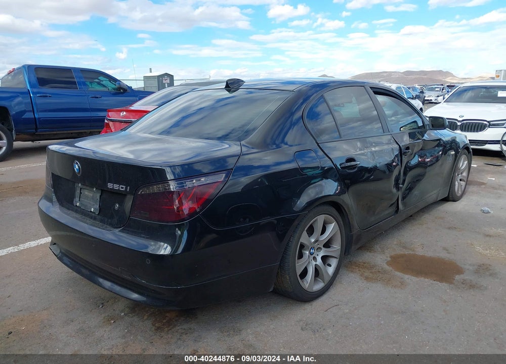 2006 BMW 550I VIN: WBANB53556CP01383
