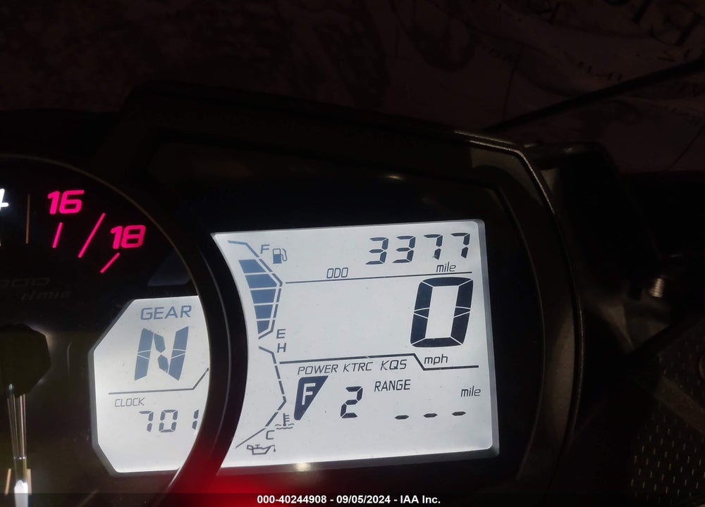 2023 KAWASAKI ZX636 K VIN: JKBZXJH12PA017849